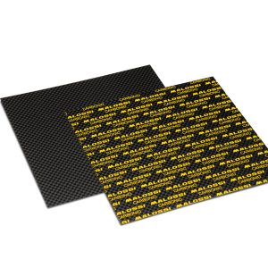 Fogli quadrati in pura fibra di carbonio Malossi MHR dimensioni 10x10 cm e spessore 0,30 mm per ritaglio artigianale e personalizzazione petali valvole lamellari motori due tempi competizione - Codice 277366.C0