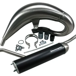 Marmitta Tecnigas E-NOX STEEL, Aprilia MX50 / RX50 (1996 - 2005), senza omologazione