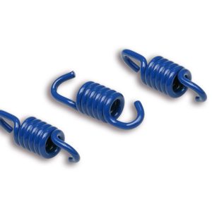 Mollette frizione racing Malossi di colore blu con spessore del filo da 2 mm ad alto precarico per regolazione punto di innesto frizioni automatiche Maxi Delta e Fly Clutch - Codice 299603B