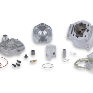 Kit cilindro in alluminio Malossi MHR Replica 50cc a liquido con testa ad alta compressione per moto da corsa e stradali Aprilia SX, Derbi Senda e Gilera SMT - Codice 3112981