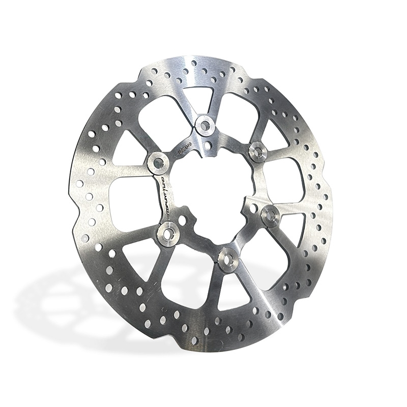 8.1 OTTOPUNTOUNO Disco flottante per Yamaha Jog R / Aerox, 3 fori Ø250mm (diametro maggiorato).