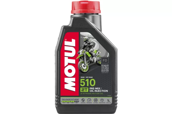 Olio Motore 2 tempi Motul 510 Technosynthese®, 1 Litro