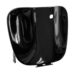 Sportello portaoggetti verniciato nero, originale Aprilia Scarabeo 50 2T E2 / Piaggio (2006-2009)