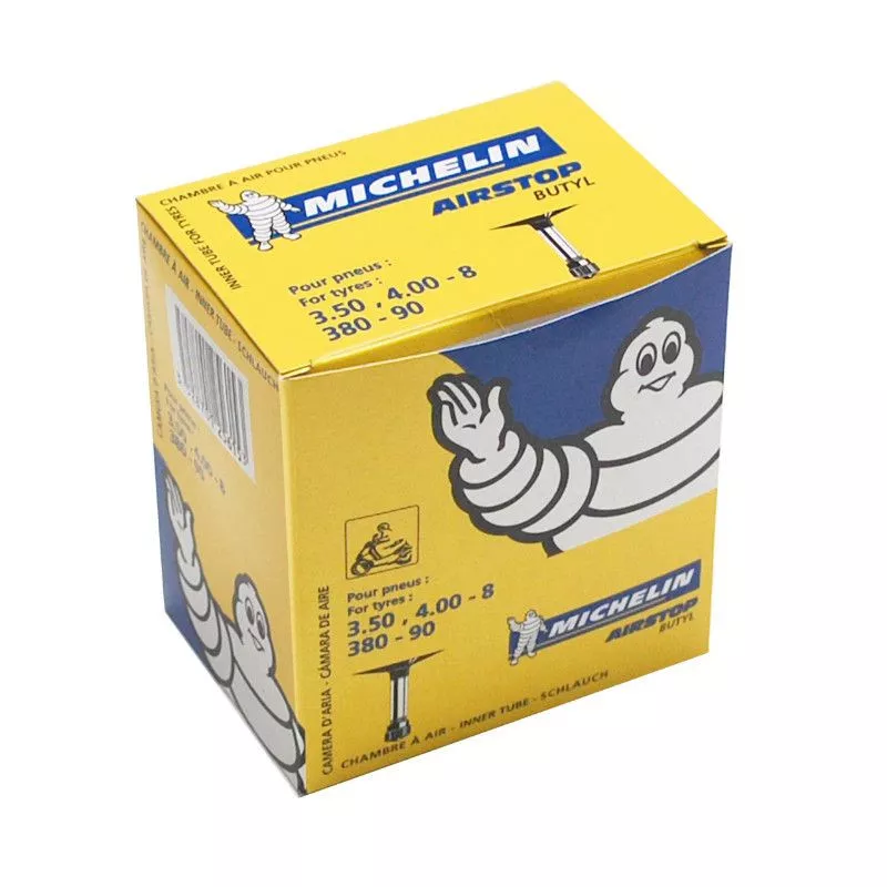 Camera aria 8" 3.50 4.00 Michelin Airstop 8B4, valvola Schrader