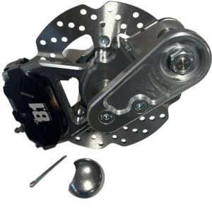 8.1 OTTOPUNTOUNO Kit freno a disco con conta km per forcelle Vespa small frame - mozzo 5 fori