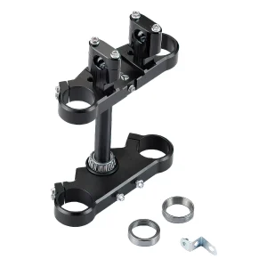 Ponte Forcella 45/48mm con fascette manubrio 1 vite YCF Pit Bike / Dirt Bike nero
