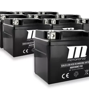 Batterie (x10) SLA4L-BS / 12V 5Ah +25% SLA senza manutenzione - pronte per l'installazione