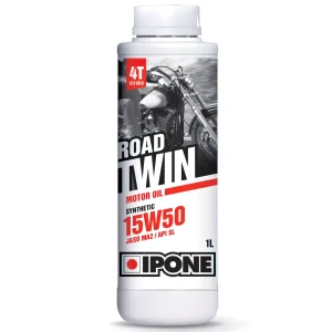 Olio Motore 4 tempi 15W50 Ipone "Road Twin" semi-sintetico, 1L