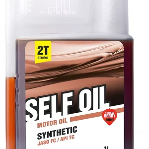 Olio Motore 2 tempi Ipone "Self Oil Strawberry" semi-sintetico, 1L