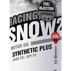 Olio Motore 2 tempi Ipone "Racing Snow 2 Strawberry" semi-sintetico, 1L