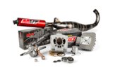 Maxi kit Gruppo termico + Albero motore + Scarico 50cc MVT G1 S-Race, MBK 51