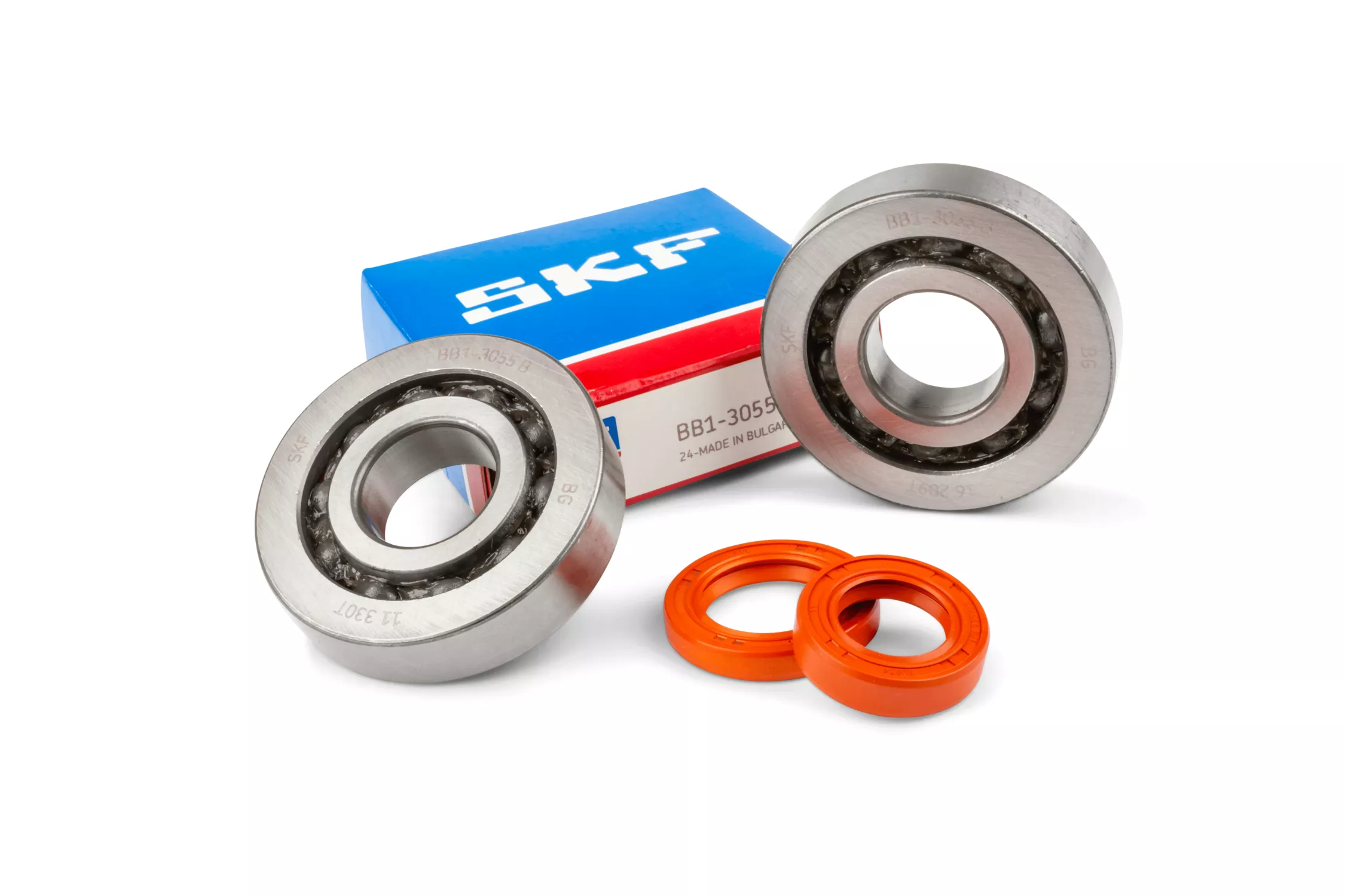 Kit cuscinetti albero motore Stage6 R/T C4 gabbia acciaio Peugeot Speedfight 1 - immagine 4