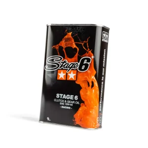 Olio Frizione e Trasmissione 10W-40 Stage6 Racing, 1 litro