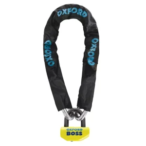 Lucchetto a catena + allarme Boss 16mm Oxford 1,5m x 12mm