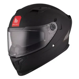 Casco integrale MT Helmets Braker A1, nero opaco, taglia S