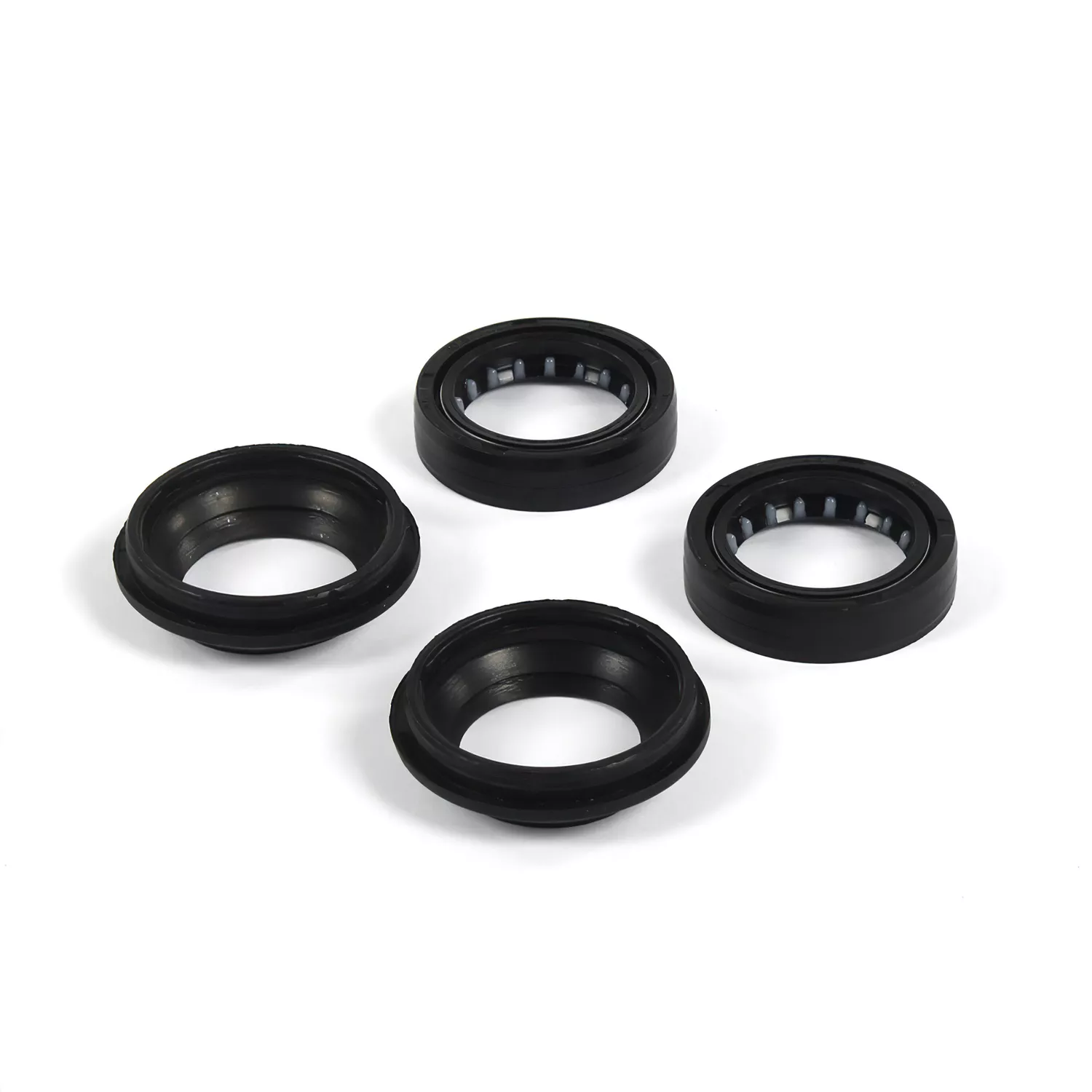 Set Paraolio Forcella 33x46x10,8mm (x2) + coperture antipolvere 33x46x13mm (x2)