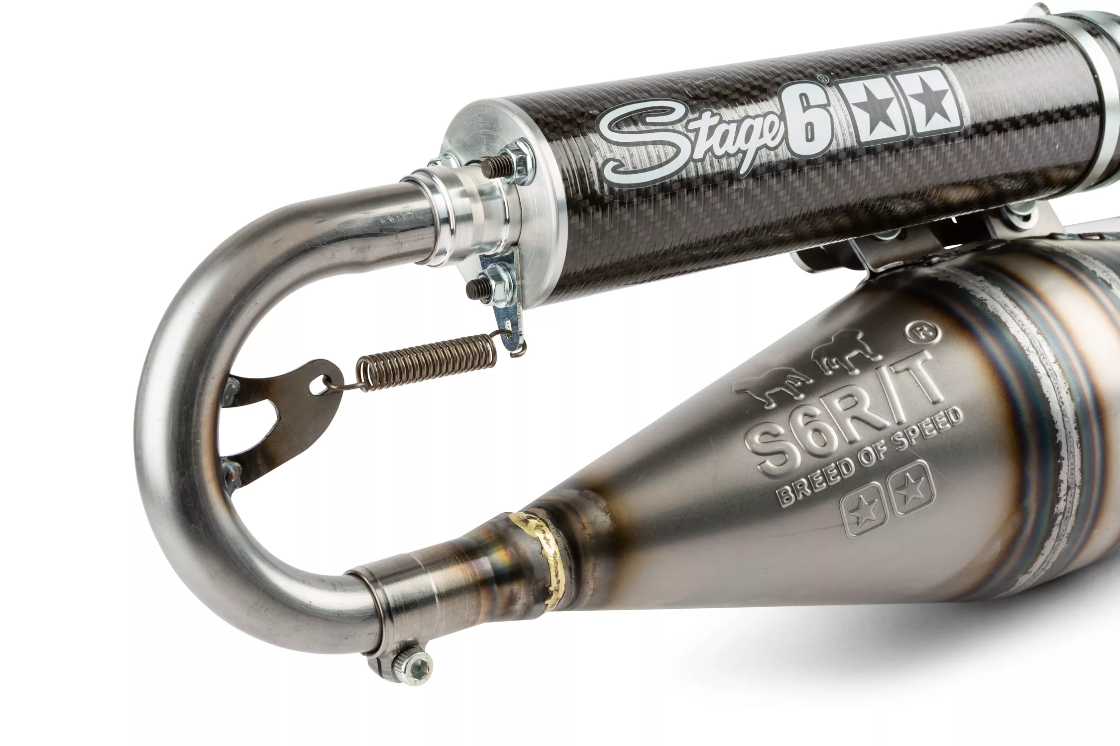 Scarico Stage6 R/T 95cc, Minarelli orizzontale (MBK Nitro / Yamaha Aerox) - immagine 5