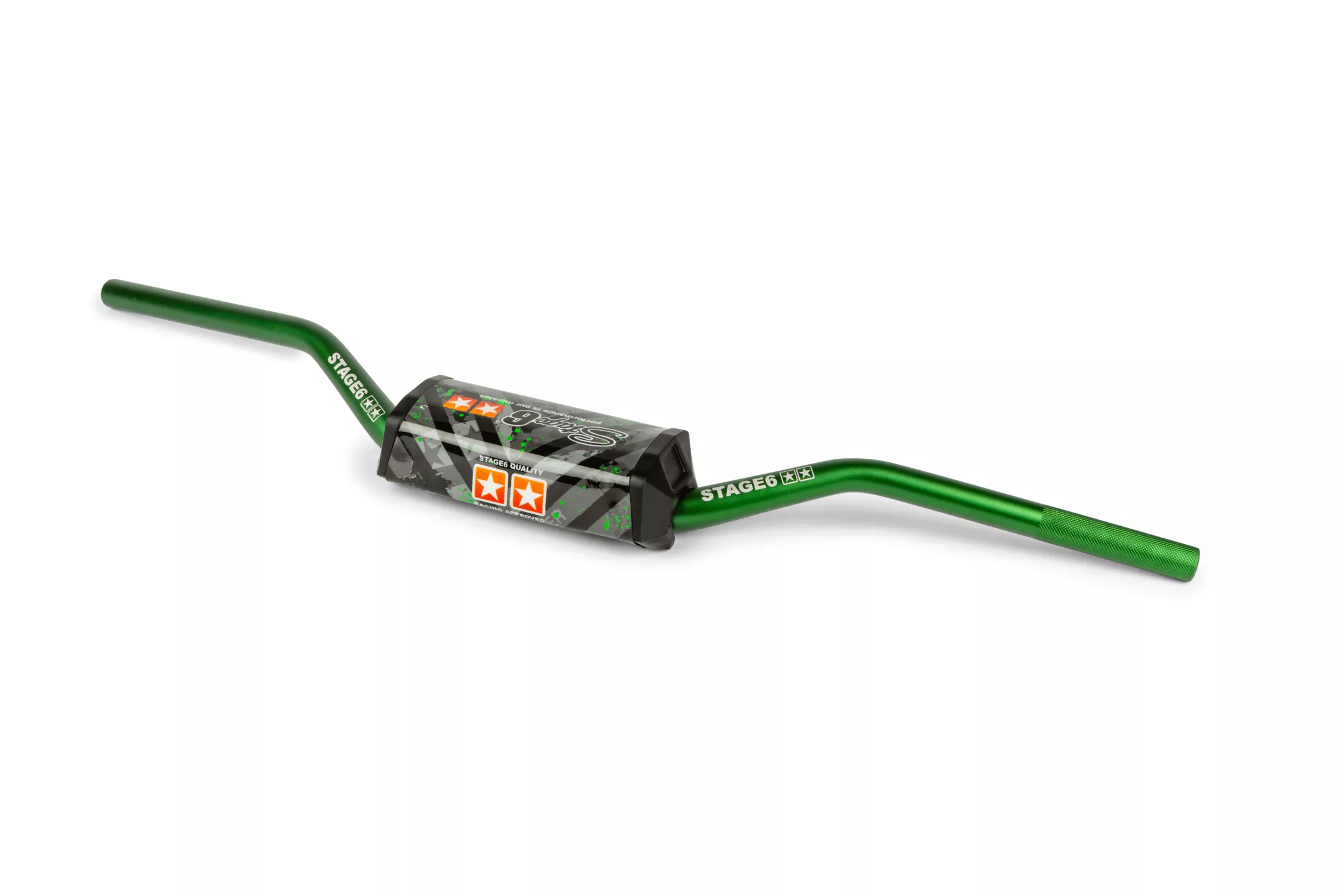 Manubrio Motocross + Paracolpi Stage6 d.28.6mm verde - immagine 3
