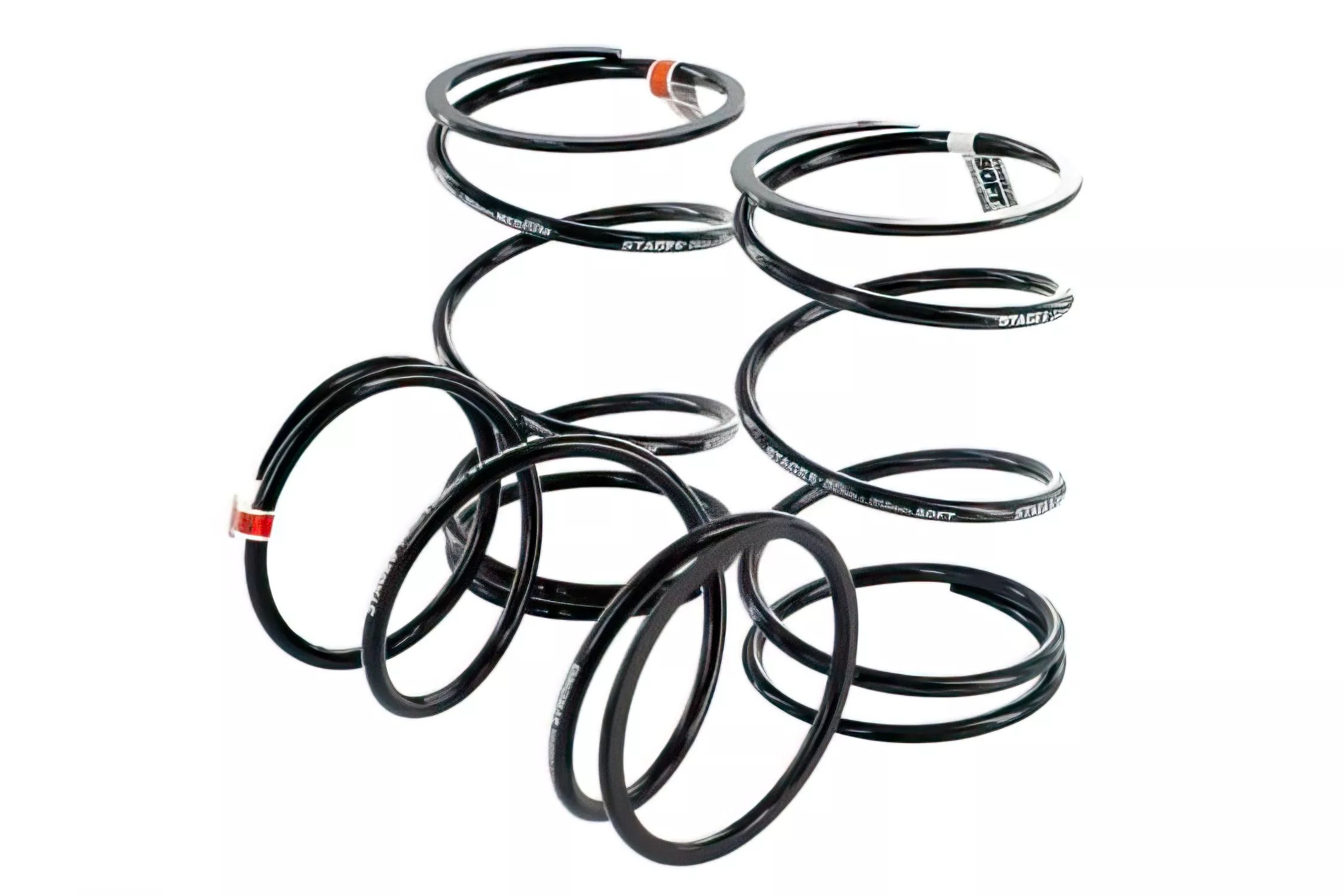 Molla di Contrasto Stage6 Peugeot dura colore nero con marcatura durezza hard per correttore di coppia scooter S6-5217503