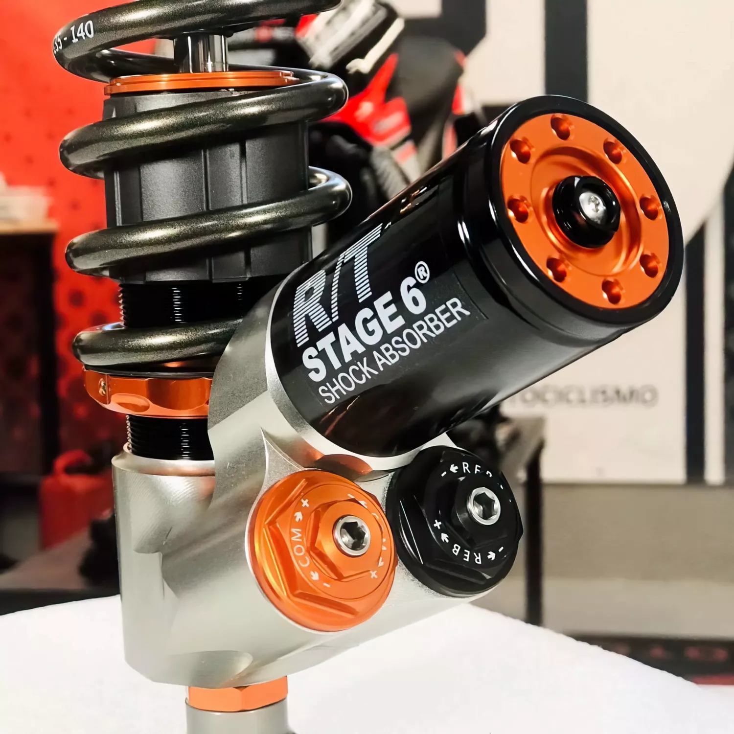 Ammortizzatore posteriore Stage6 R/T MK2 Upside Down Minarelli - immagine 3