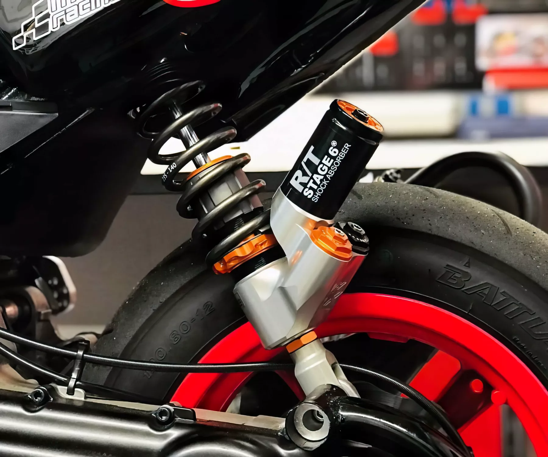 Ammortizzatore posteriore Stage6 R/T MK2 Upside Down Minarelli - immagine 2