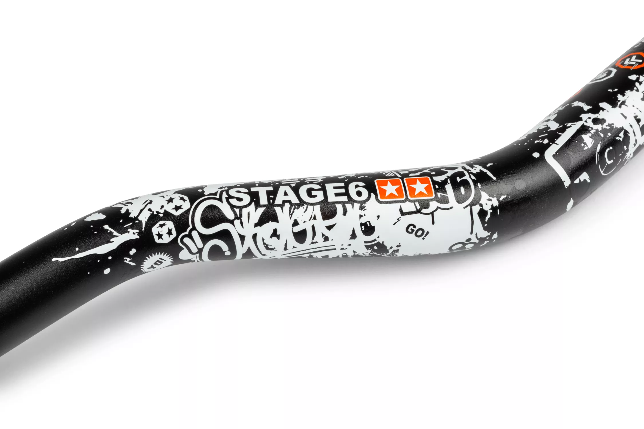 Manubrio Motocross Stage6 Fatbar Design 28,6mm nero - immagine 3