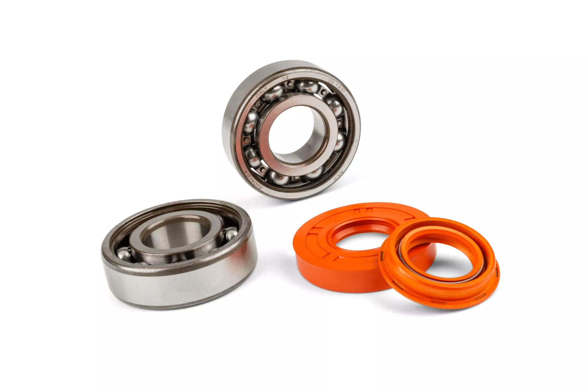Kit cuscinetti albero motore Stage6 R/T C4 gabbia acciaio Piaggio Zip - immagine 3
