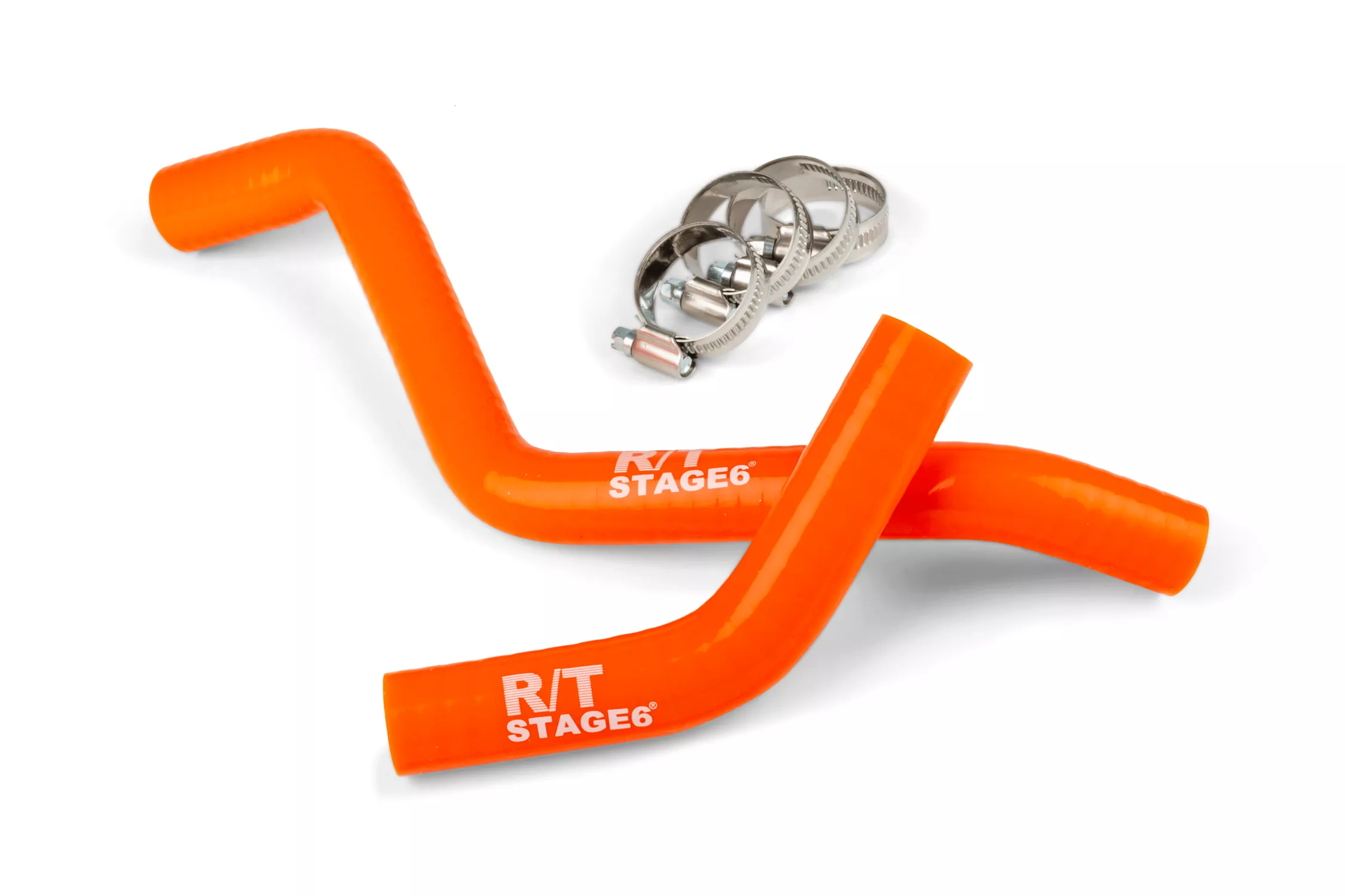 Tubi radiatore Stage6 R/T, Derbi Euro 3 / Euro 4, arancione - immagine 2