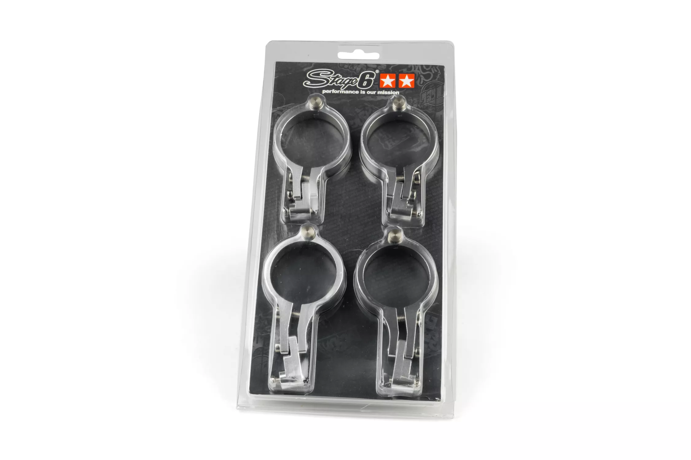 Set Morsetti parafango per forcella Stage6, Yamaha Aerox / MBK Nitro - immagine 4