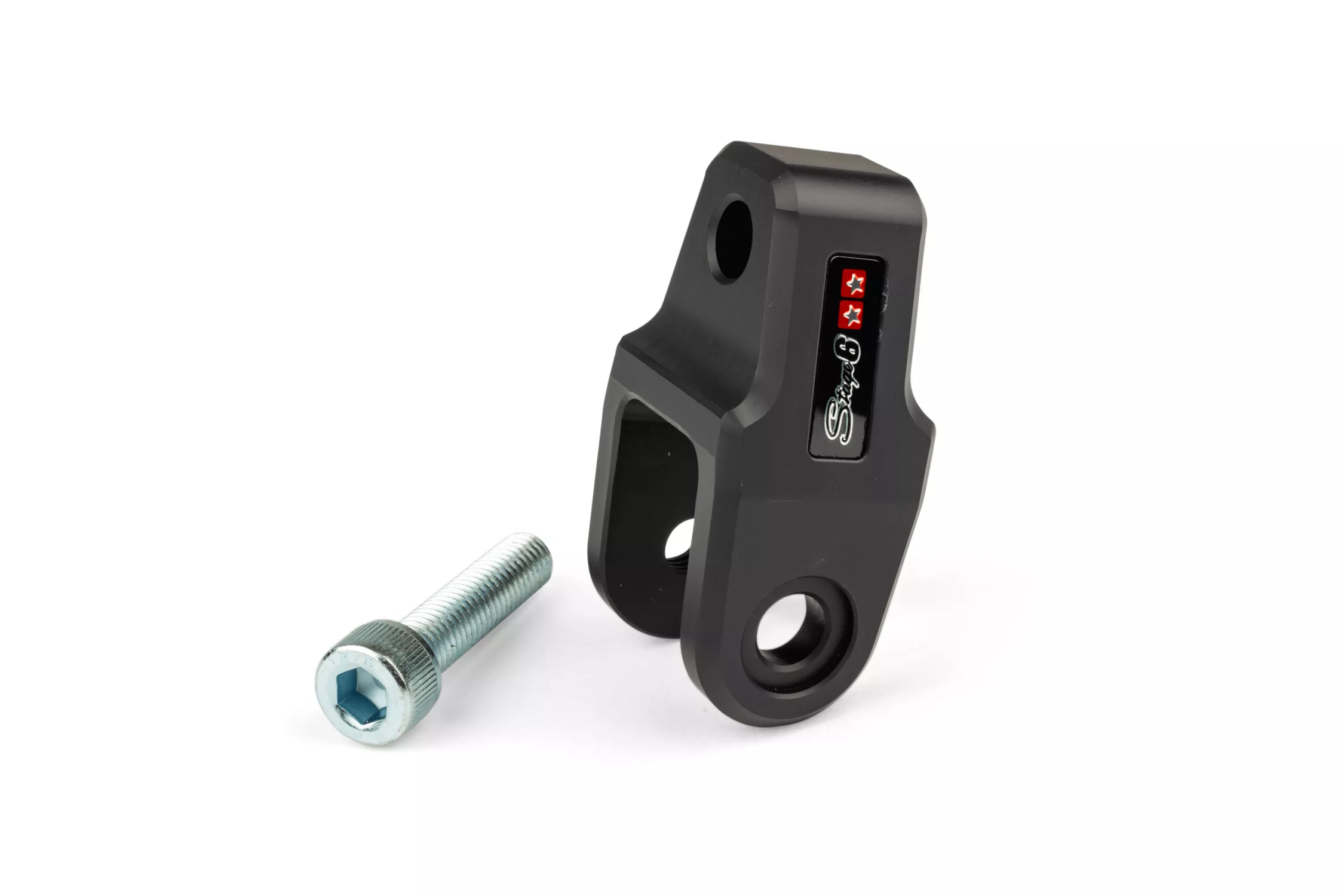 Kit di rialzo ammortizzatore posteriore Stage6 SSP +40mm in alluminio CNC anodizzato nero per scooter