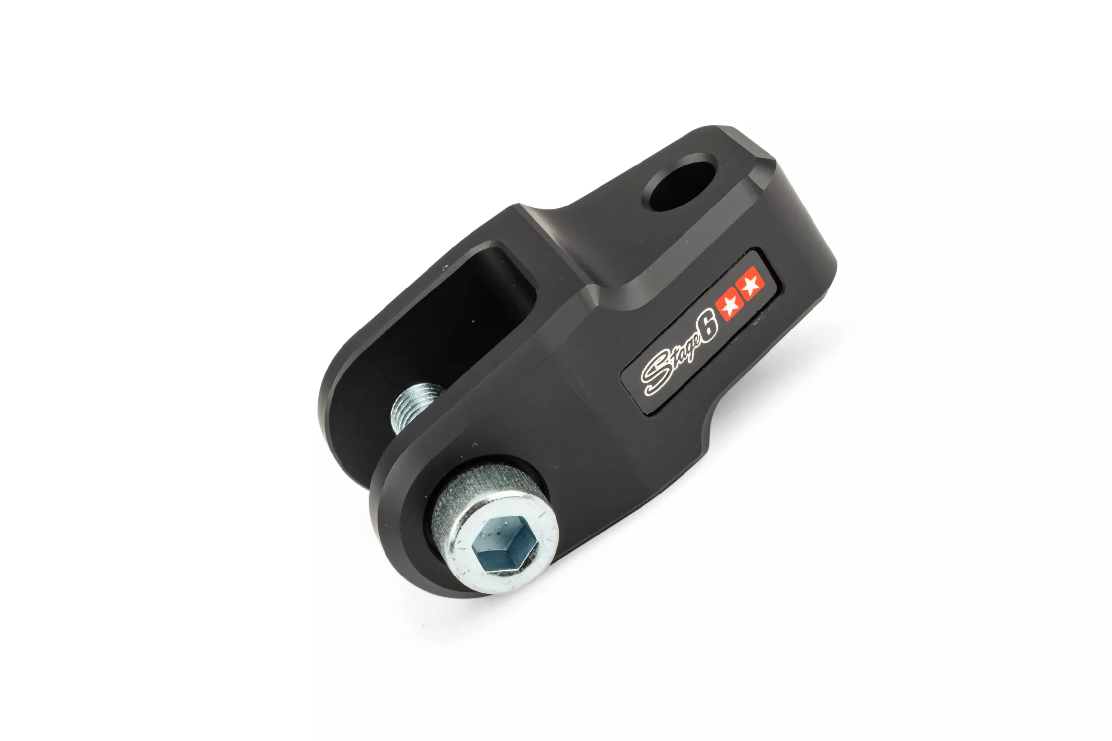Rialzo Stage6 CNC +40mm Minarelli / CPI / Peugeot / Kymco / GY6 nero - immagine 2