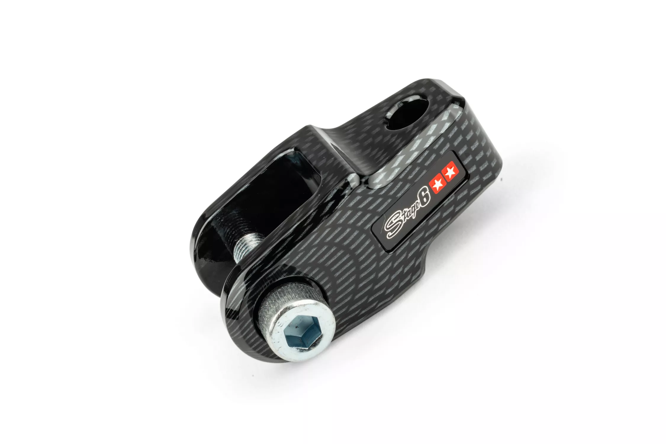 Rialzo ammortizzatore Stage6 +40mm Minarelli / CPI / Peugeot / Kymco / GY6 carbonio - immagine 2