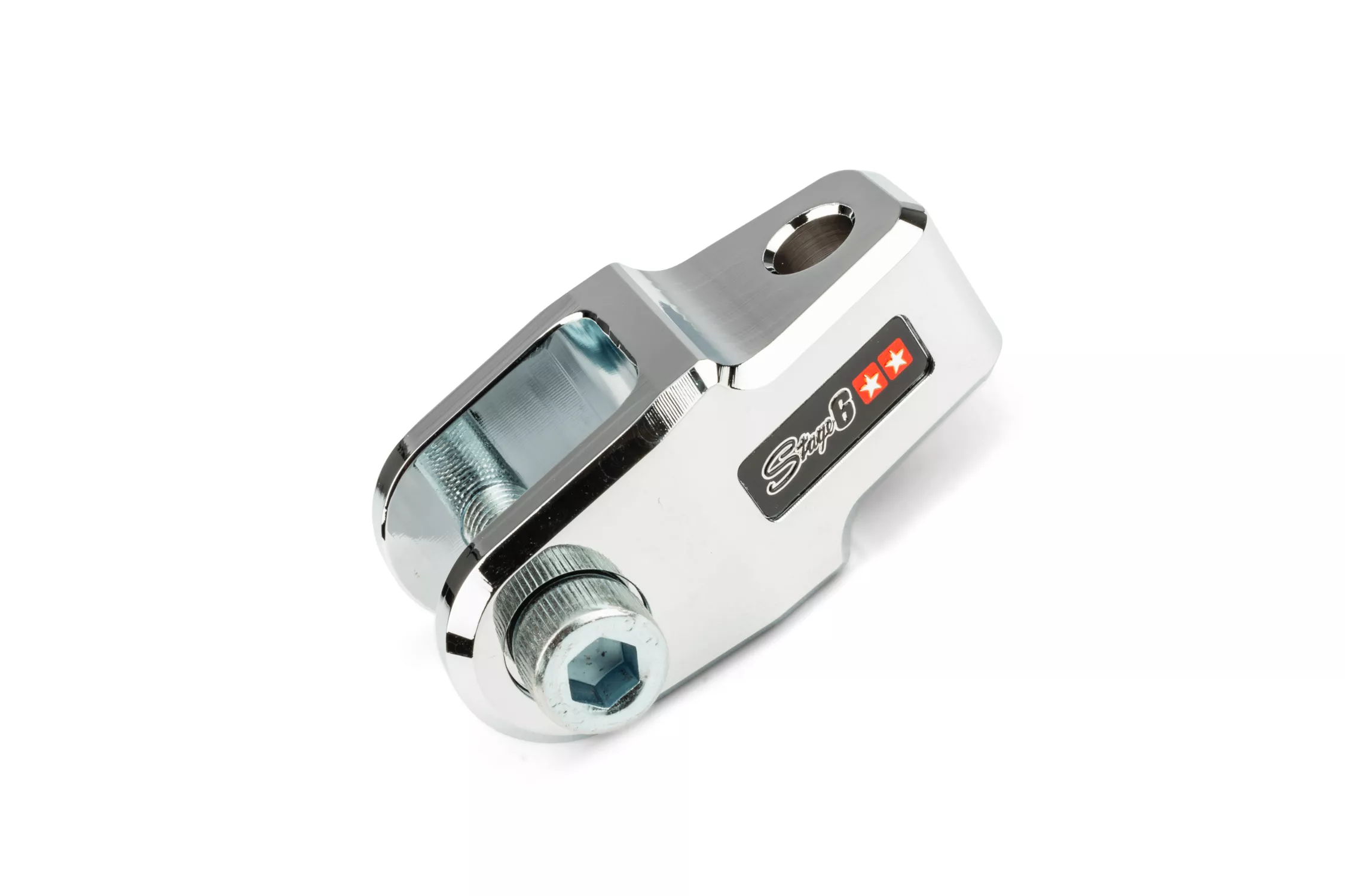 Rialzo ammortizzatore Stage6 +40mm Minarelli / CPI / Peugeot / Kymco / GY6 cromato - immagine 2