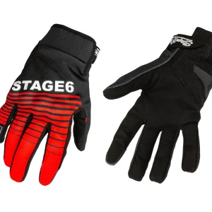 Guanti moto Stage6 Street Pure Rosso / Nero