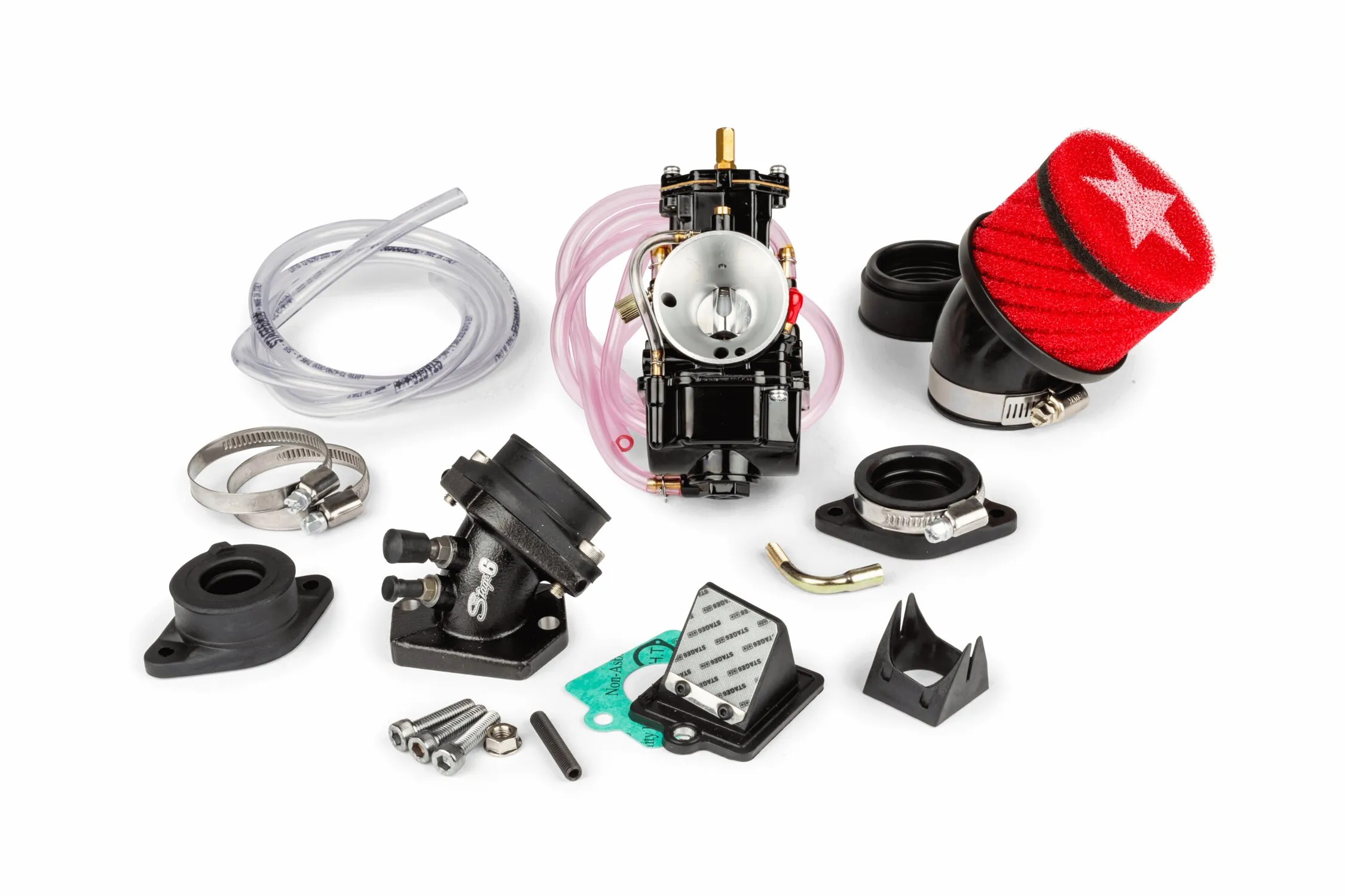 Kit Aspirazione Stage6 Tipo PWK 21mm Piaggio 50-180cc