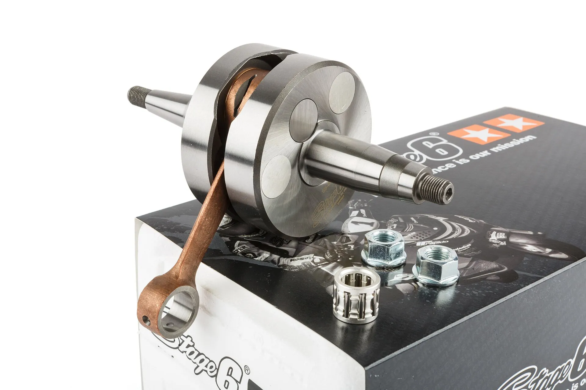 Kit Gruppo termico + Albero motore 50cc Stage6 Sport MK2, Derbi Euro 3 / 4 - immagine 6