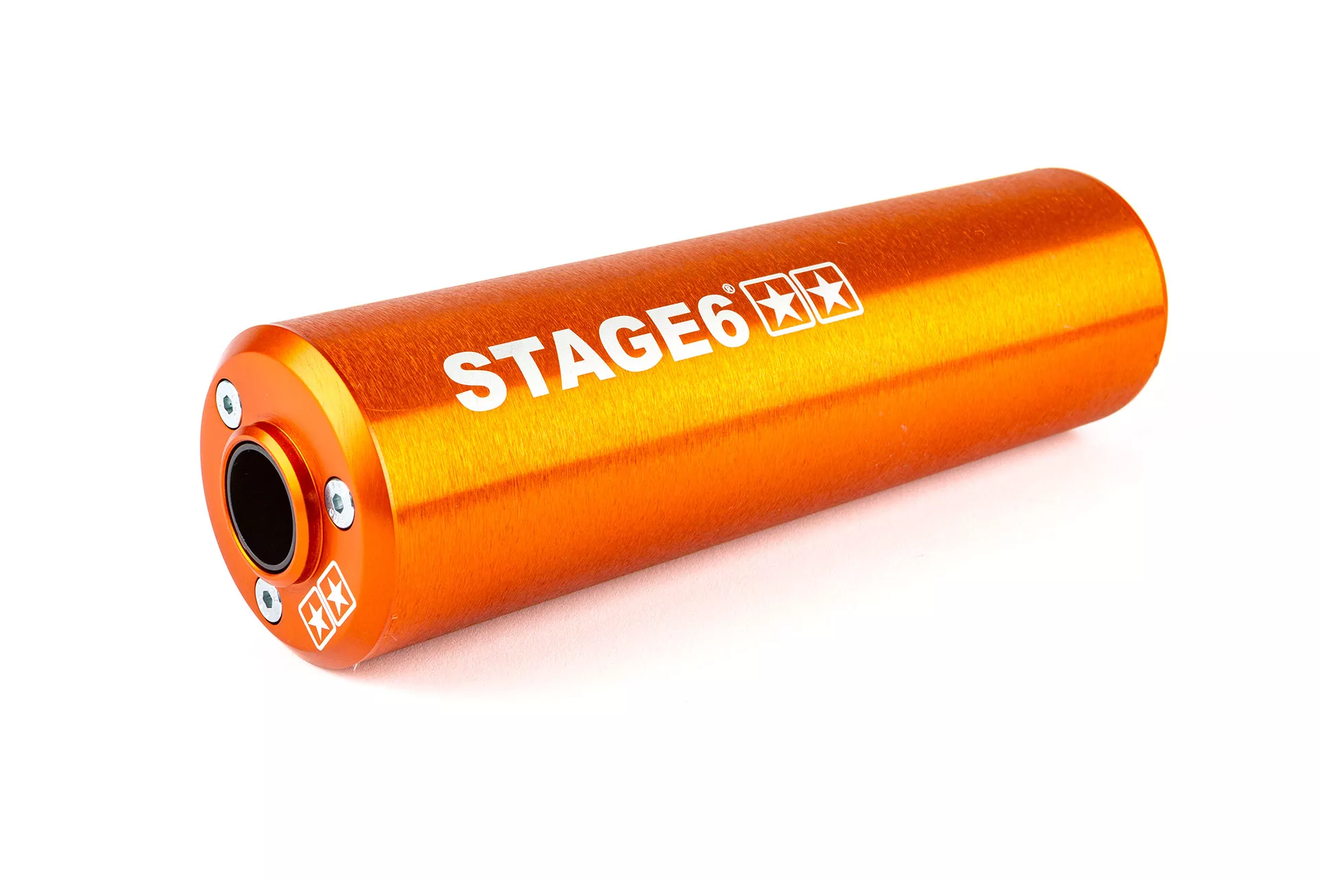 Scarico 50 - 88cc Stage6 StreetRace passaggio Basso, Derbi / AM6, arancione - immagine 5