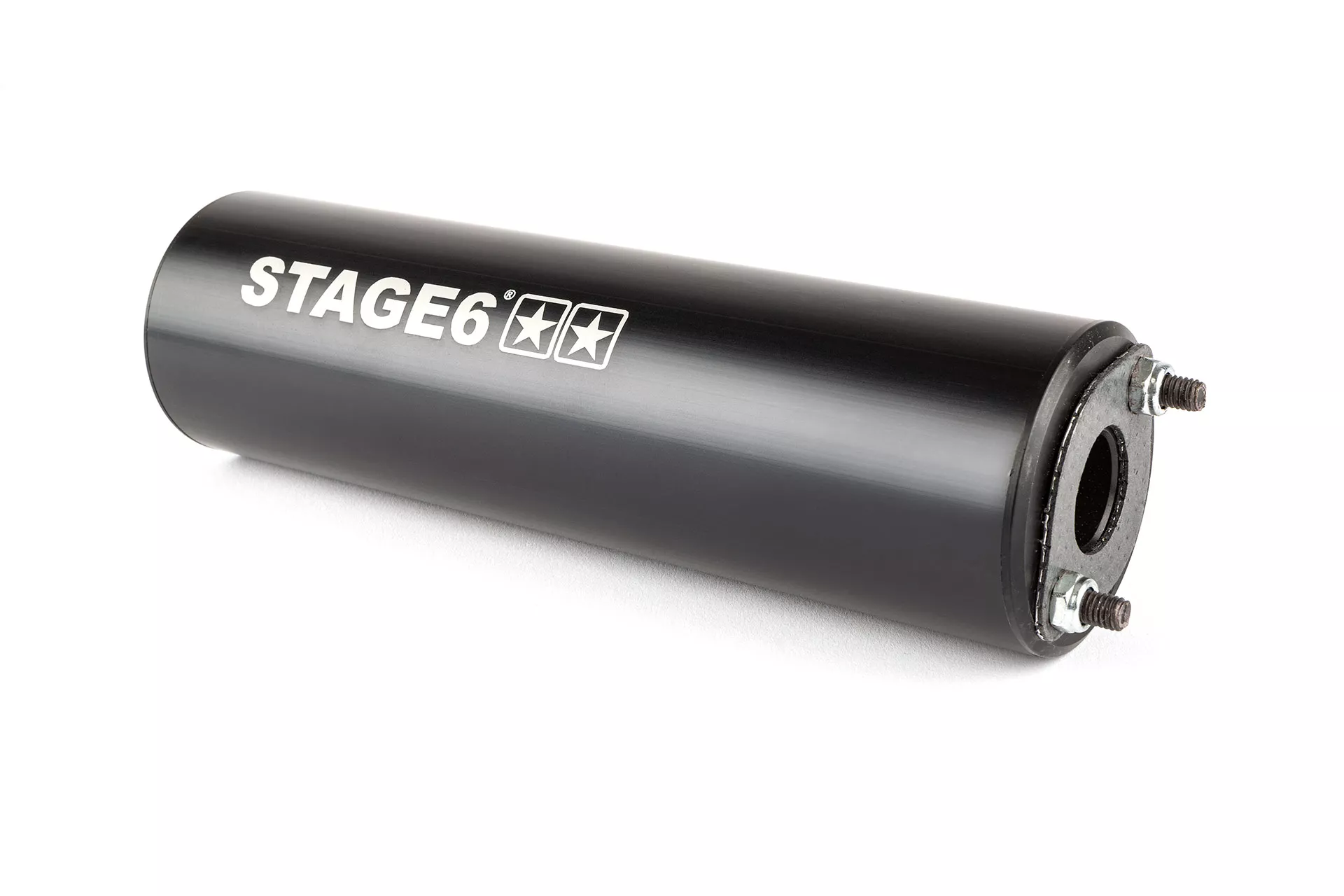 Scarico 50 - 88cc Stage6 StreetRace passaggio Basso, Derbi / AM6, nero - immagine 5