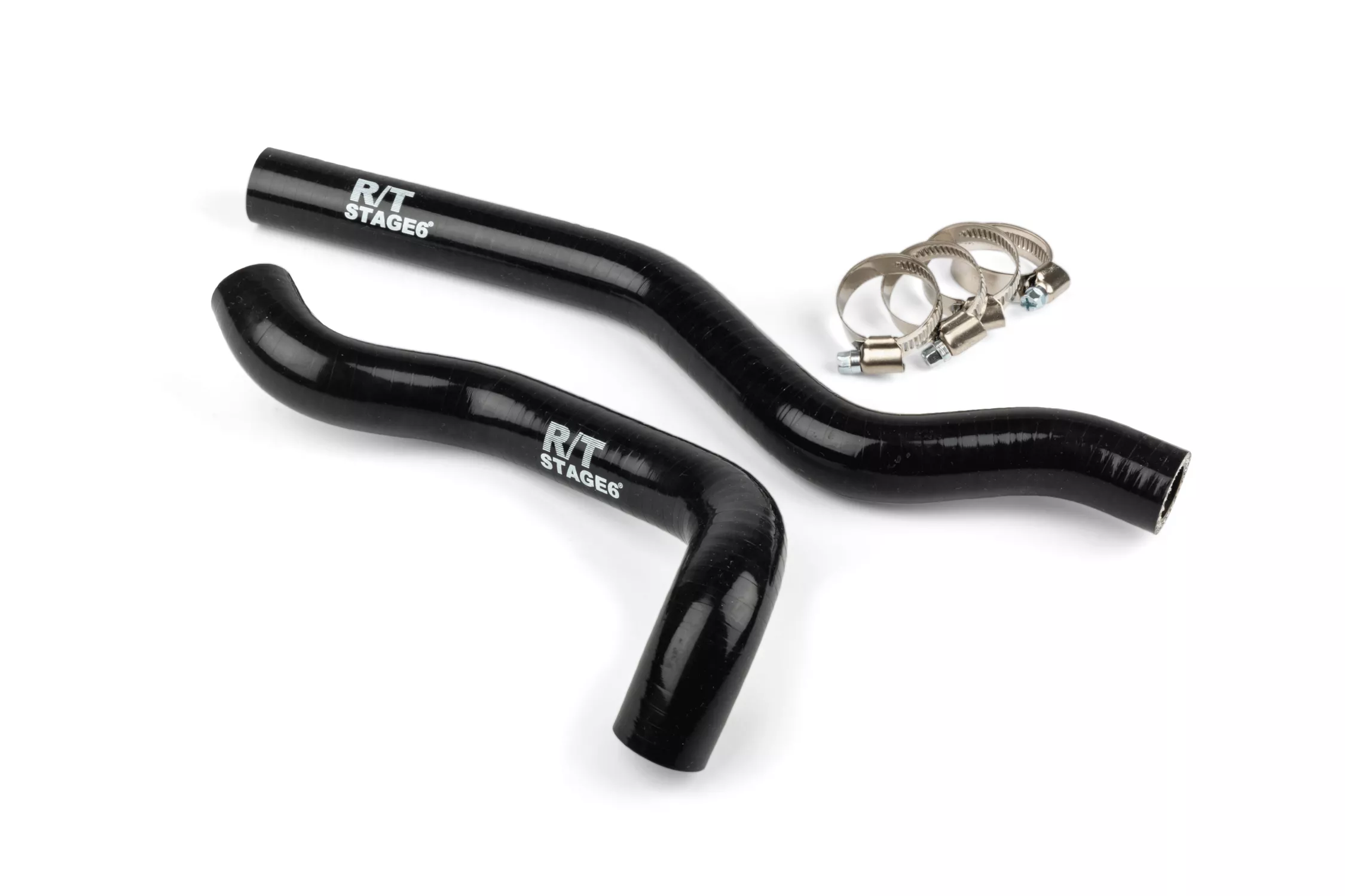 Tubi Radiatore Stage6 R/T nero Beta / Rieju / Sherco 50 - immagine 4