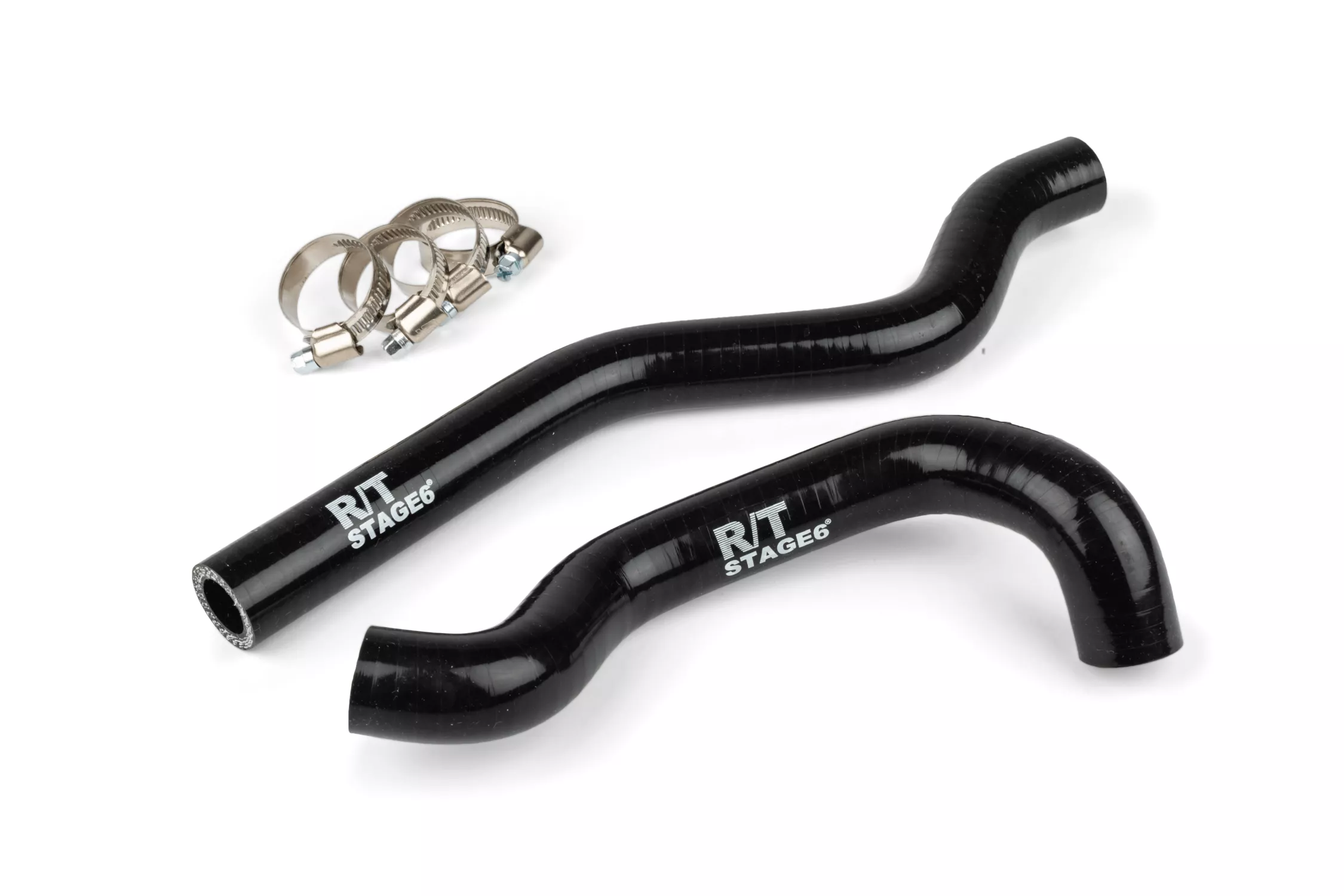 Tubi Radiatore Stage6 R/T nero Beta / Rieju / Sherco 50
