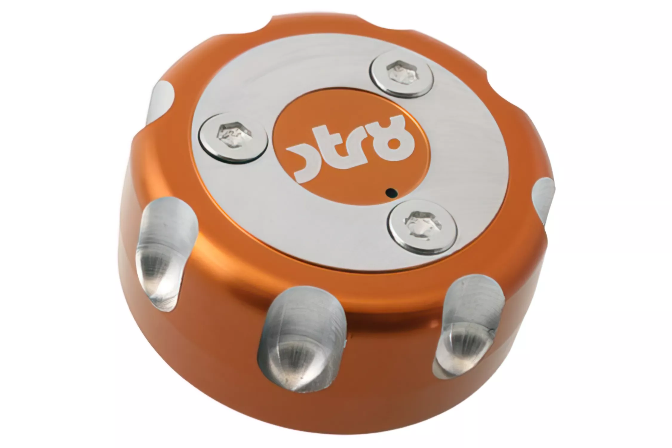 Tappo Serbatoio CNC RACING STR8, Yamaha / MBK, Derbi Senda, arancione
