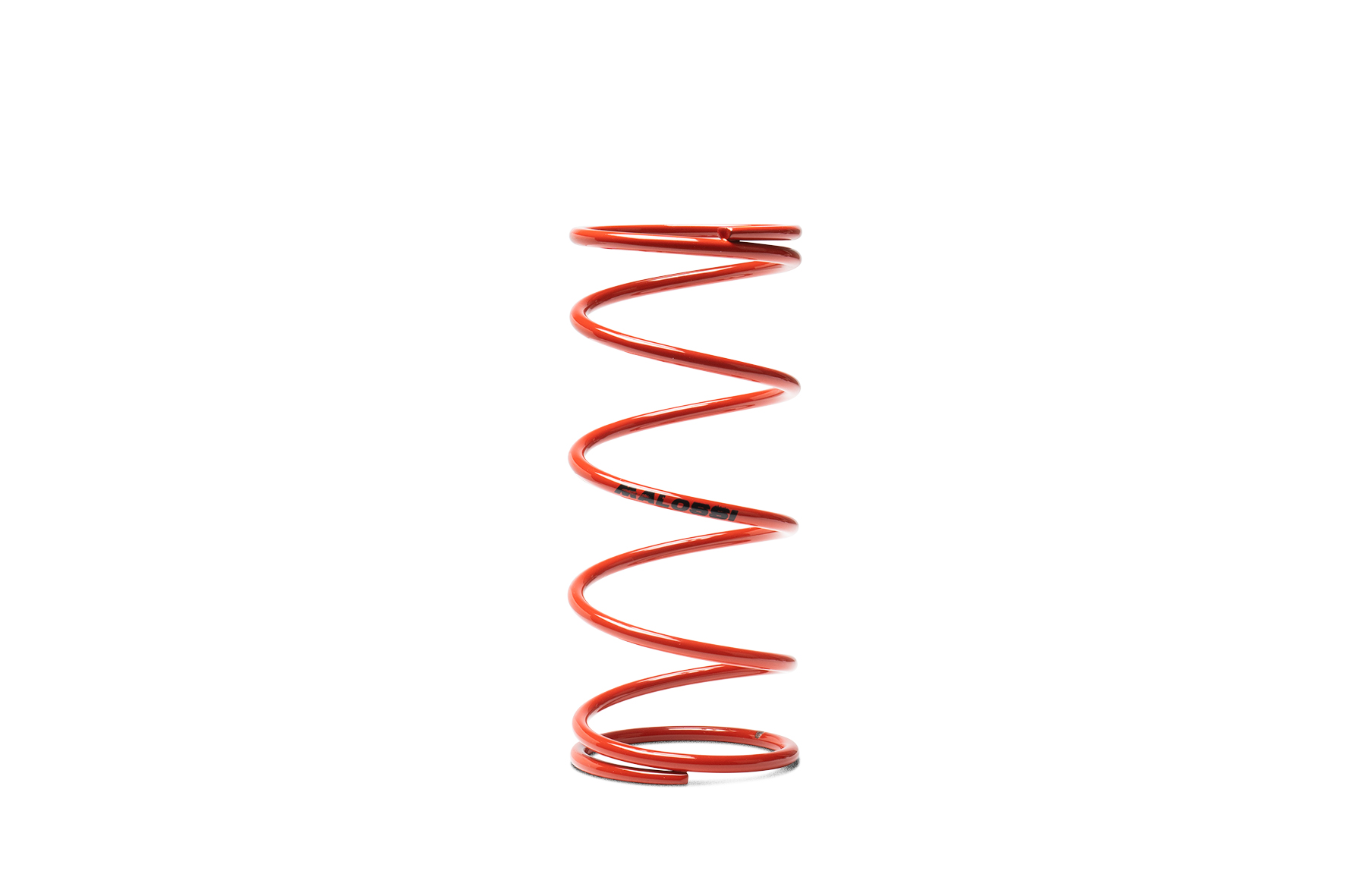 Molla di contrasto posteriore variatore Malossi di colore rosso in acciaio legato al silicio verniciato a polvere per calibrazione trasmissione racing maxiscooter Yamaha XMax - Codice 2918426.R0