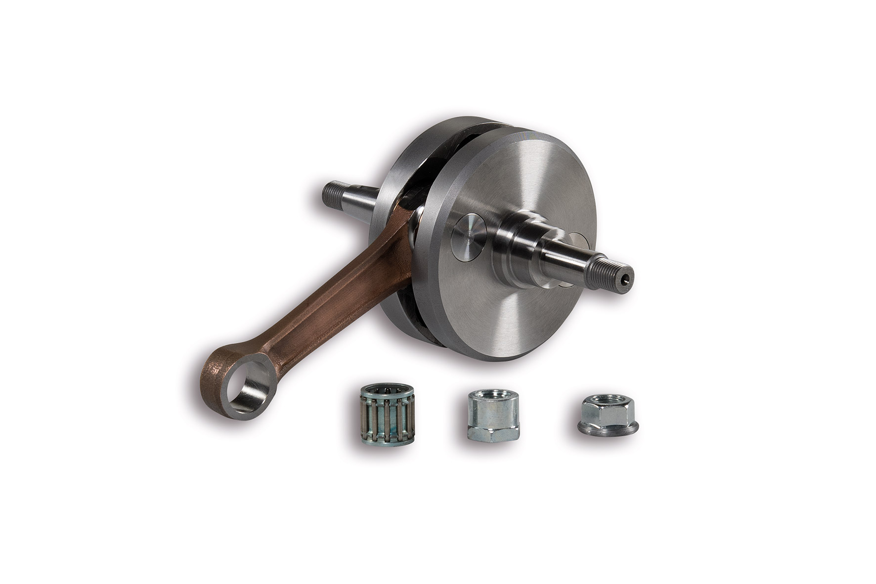Albero motore Malossi corsa 60mm biella 110mm spinotto 16mm per Vespa PX E 200 - Codice 5316176