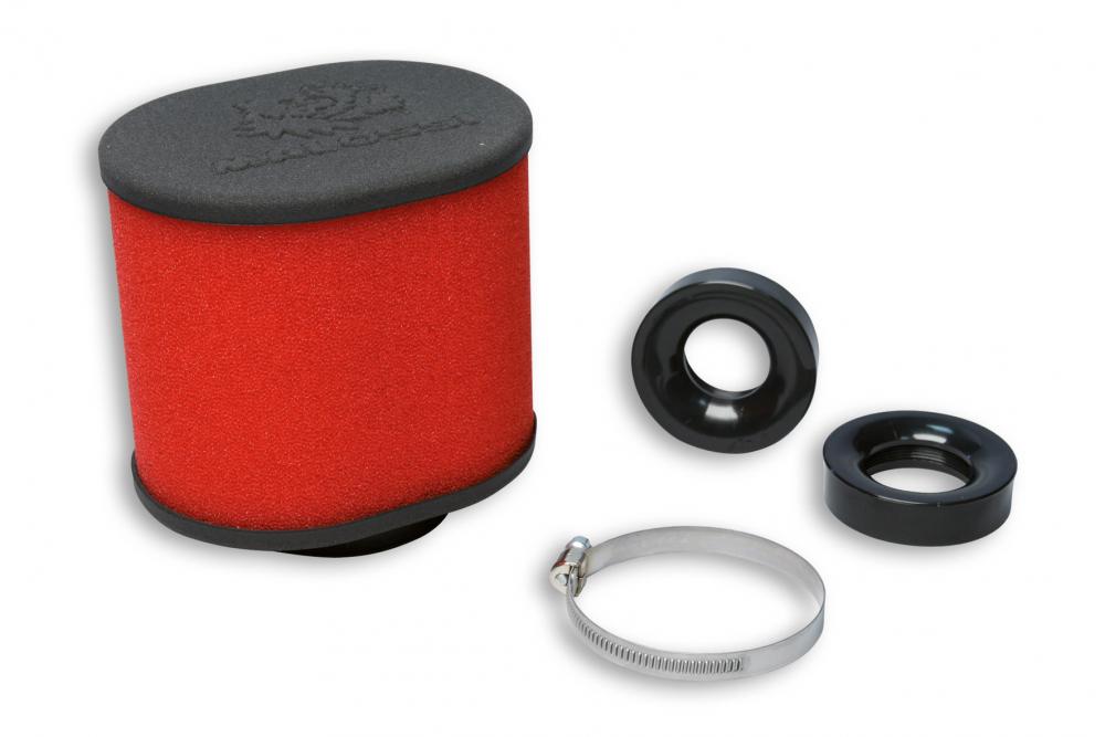 0413258 FILTRO ARIA RED FILTER E15 CON D.60 PER CARBURATORI FILETTATI PHBG 15 - 21 - PHBL 20 - 26