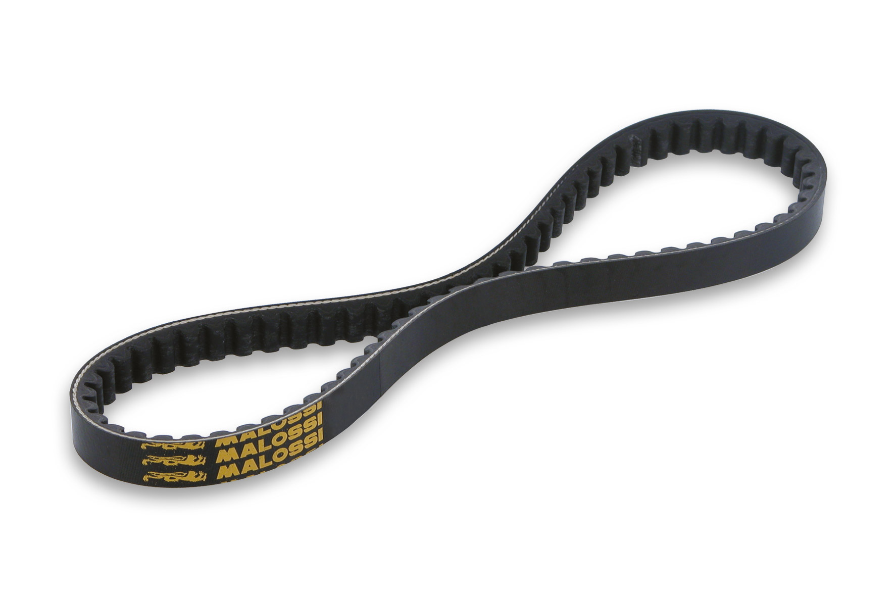 Cinghia trapezoidale speciale Malossi X K Belt con anima interna in Kevlar aramidico anti-allungamento per trasmissione maxi-scooter SYM Joyride 150 quattro tempi - Codice 6117452