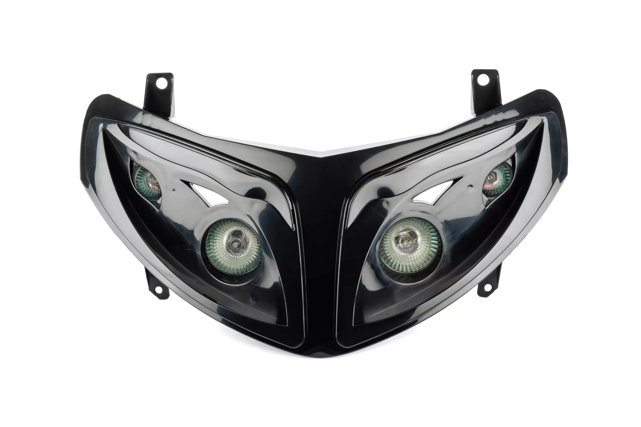 Mascherina 4x Fari nero Peugeot Speedfight 2 - immagine 4