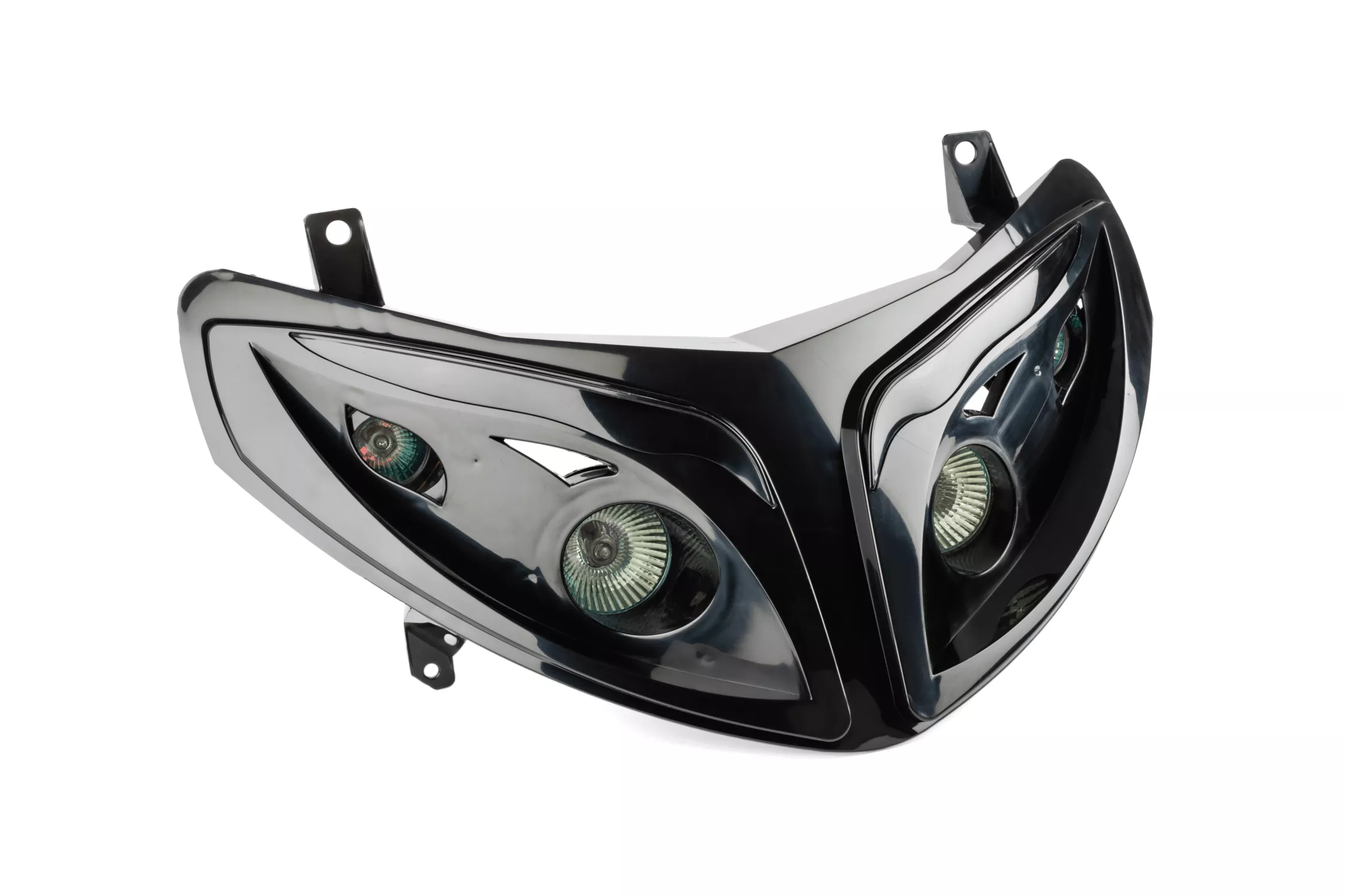 Mascherina 4x Fari nero Peugeot Speedfight 2 - immagine 2