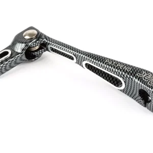 Leva cambio AM6 Lighty alluminio look carbone