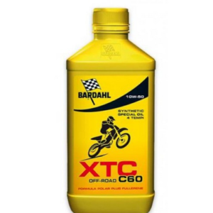1 LITRO OLIO BARDAHL XTC C60 10W50 LUBRIFICANTE PER MOTO 4T 1LT