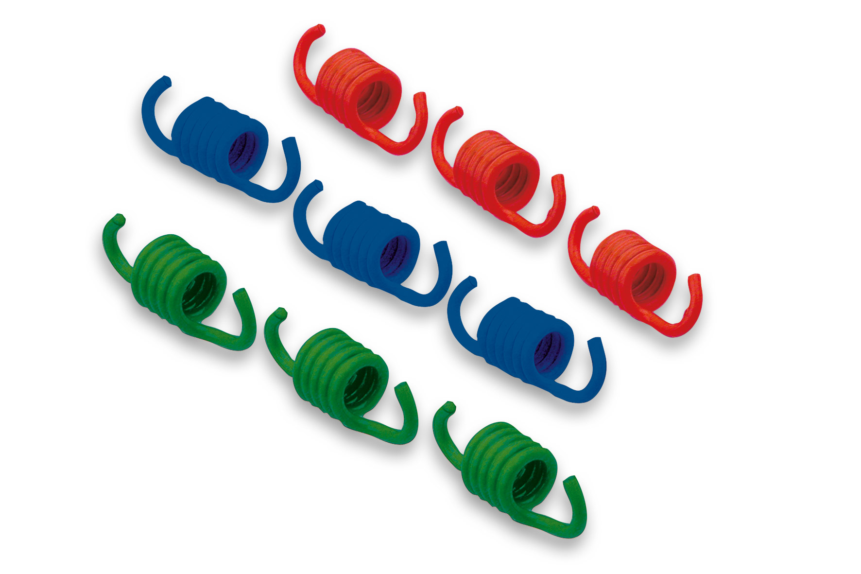 Kit 3 set di Molle frizione rinforzate Racing Malossi assortite per frizione originale 107mm Fly e Delta Clutch - Codice 299605